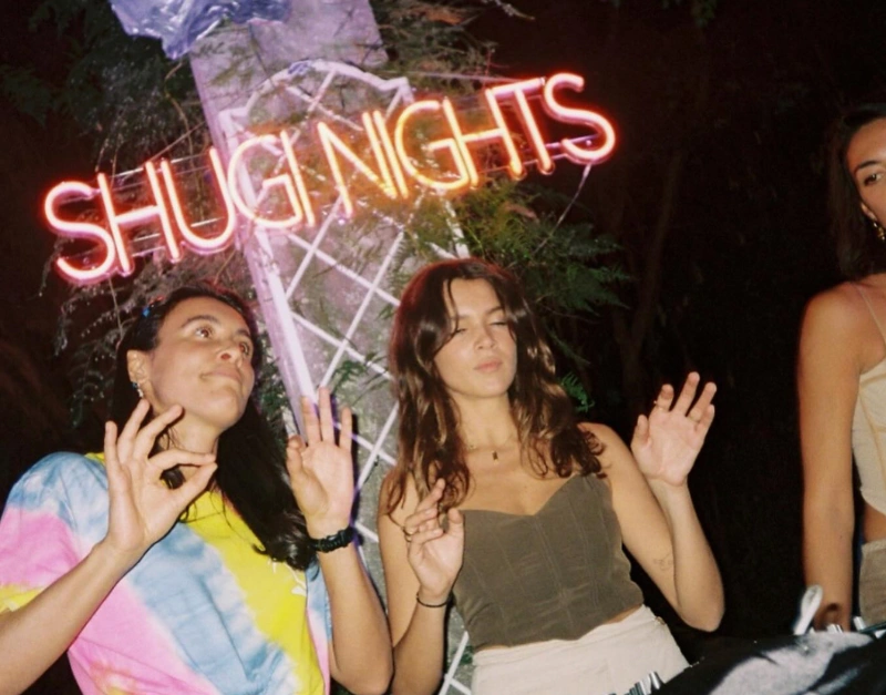 Women enjoying a night out at a bar in Portugal